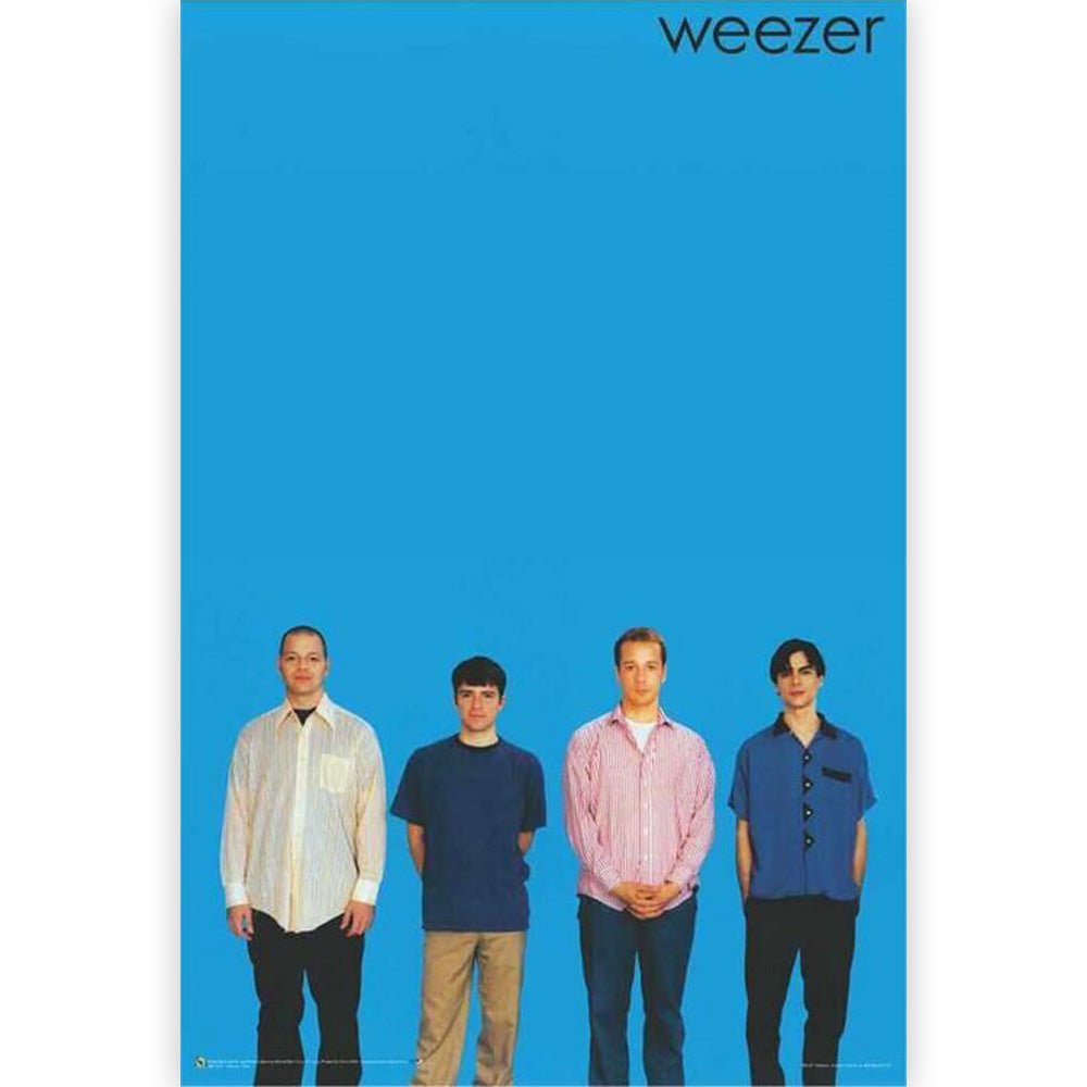 WEEZER ウィーザー (デビュー 30周年 ) - Blue / ポスター - PGS